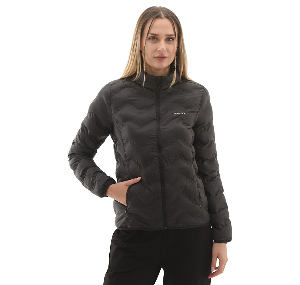 102032908-R Lumberjack 5W Wl 1Star 5Pr Kadın Mont Siyah