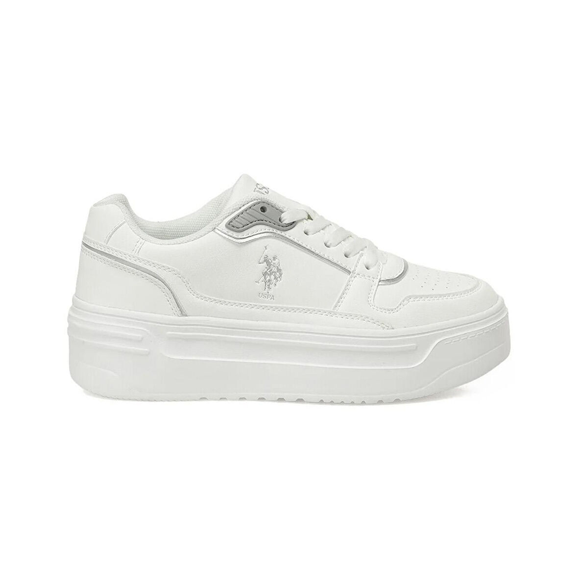 U.S. Polo Assn. 5F Caroline 5PR Spor Ayakkabı Beyaz