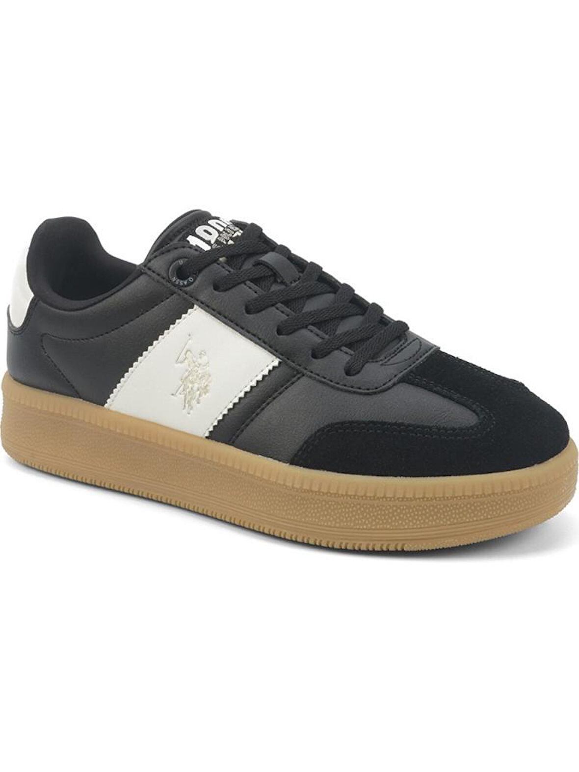 U.S.POLO ASSN.SAMIRA 5PR SİYAH COMFORT CASUAL ANATOMİK SPOR AYAKKABISI