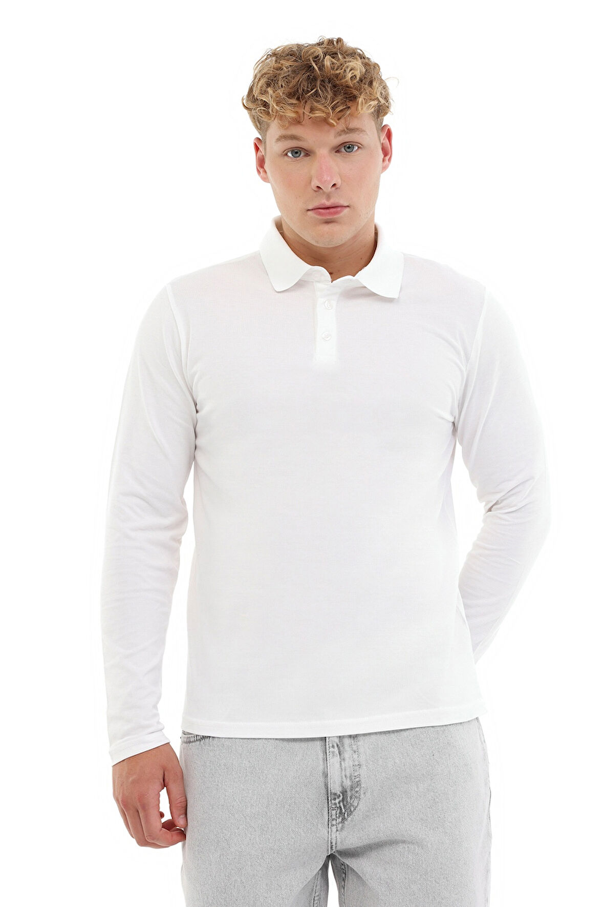 KİNETİX MB SN329 UKOL POLO 5PR ERKEK UZUN KOL POLO TİŞÖRT