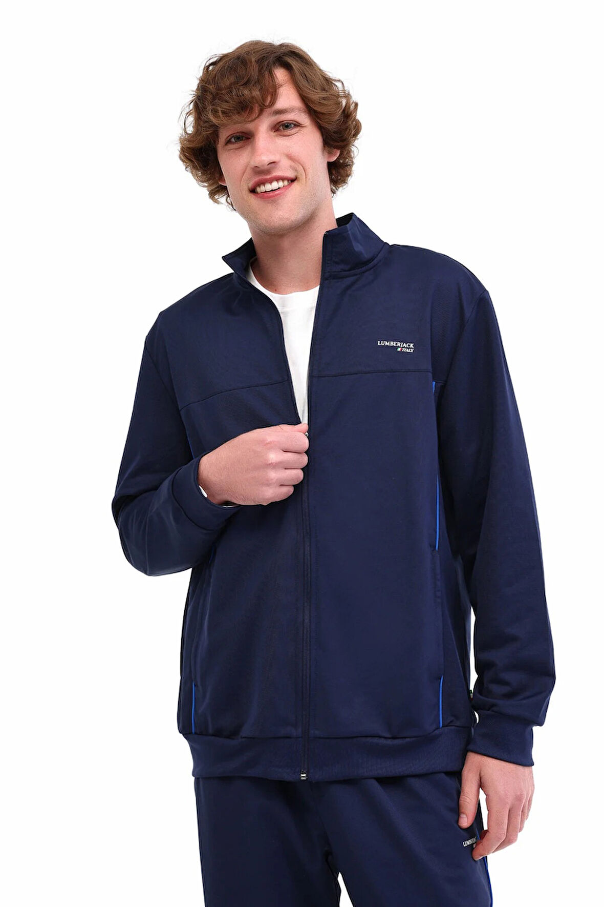 ML FALL 18ITL705 5PR Erkek Koyu Mavi Sweatshirt - 102024100