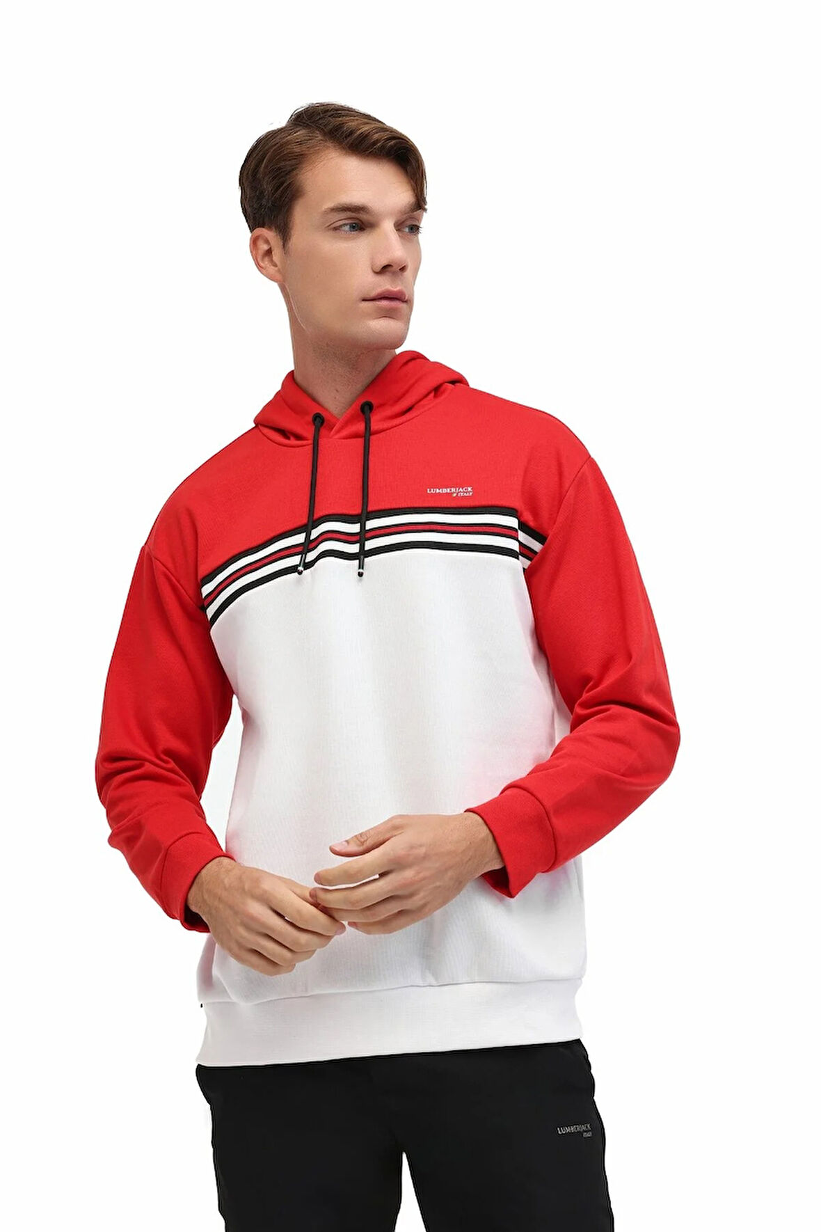 5W ML DYLAN 17ITL702 5PR Erkek Kırmızı Sweatshirt - 102024126