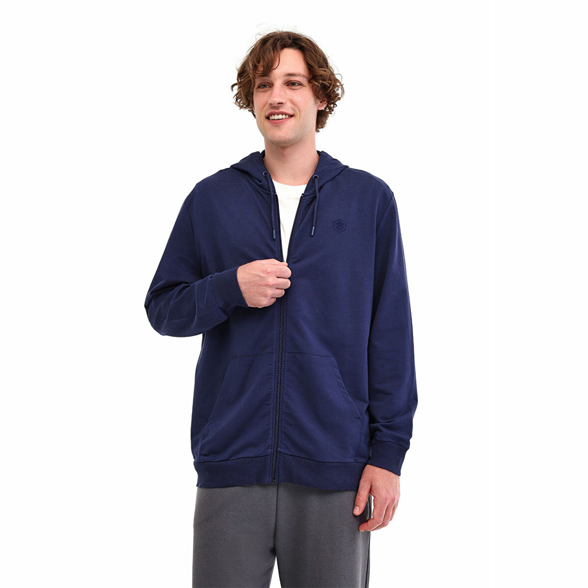 Lumberjack Erkek Full Zip Hoodie SN72