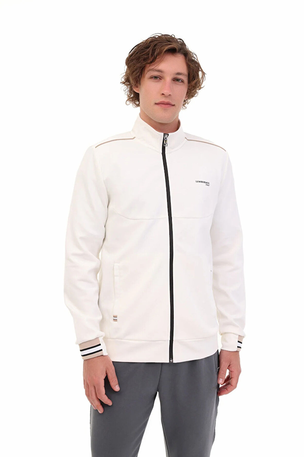 ML FRANKY 18BA-108 5PR Erkek Bej Sweatshirt - 102029479