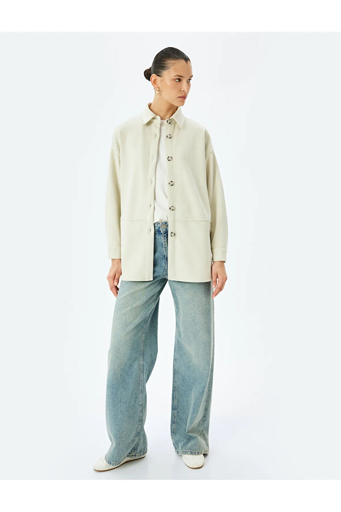 Koton Kadın / Kız Pembe Gömlek (Model Kodu: 5Sak20023Ew084 )