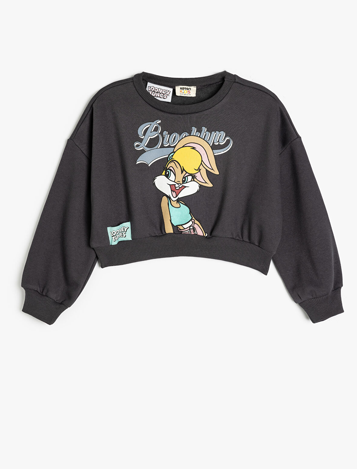 Lola Bunny Sweatshirt Lisanslı Uzun Kollu Şardonlu Pamuklu