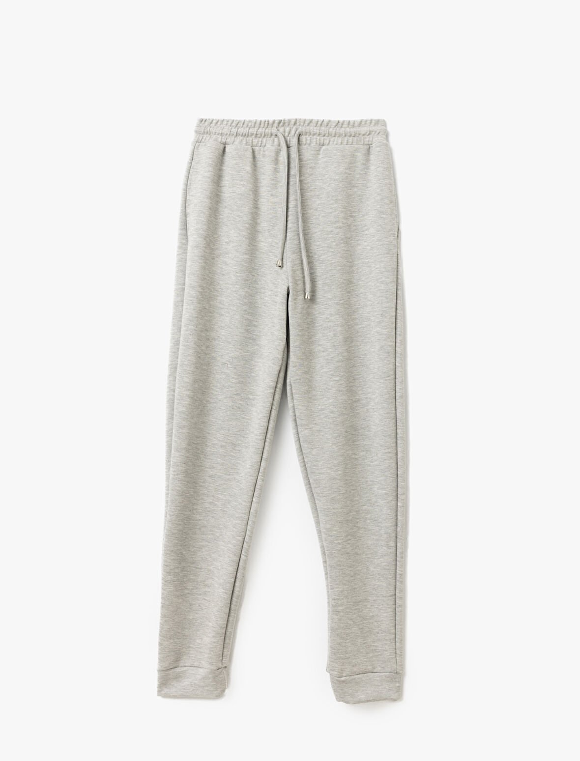 Viskon Kumaş Beli Bağlamalı Cepli Jogger Eşofman Altı