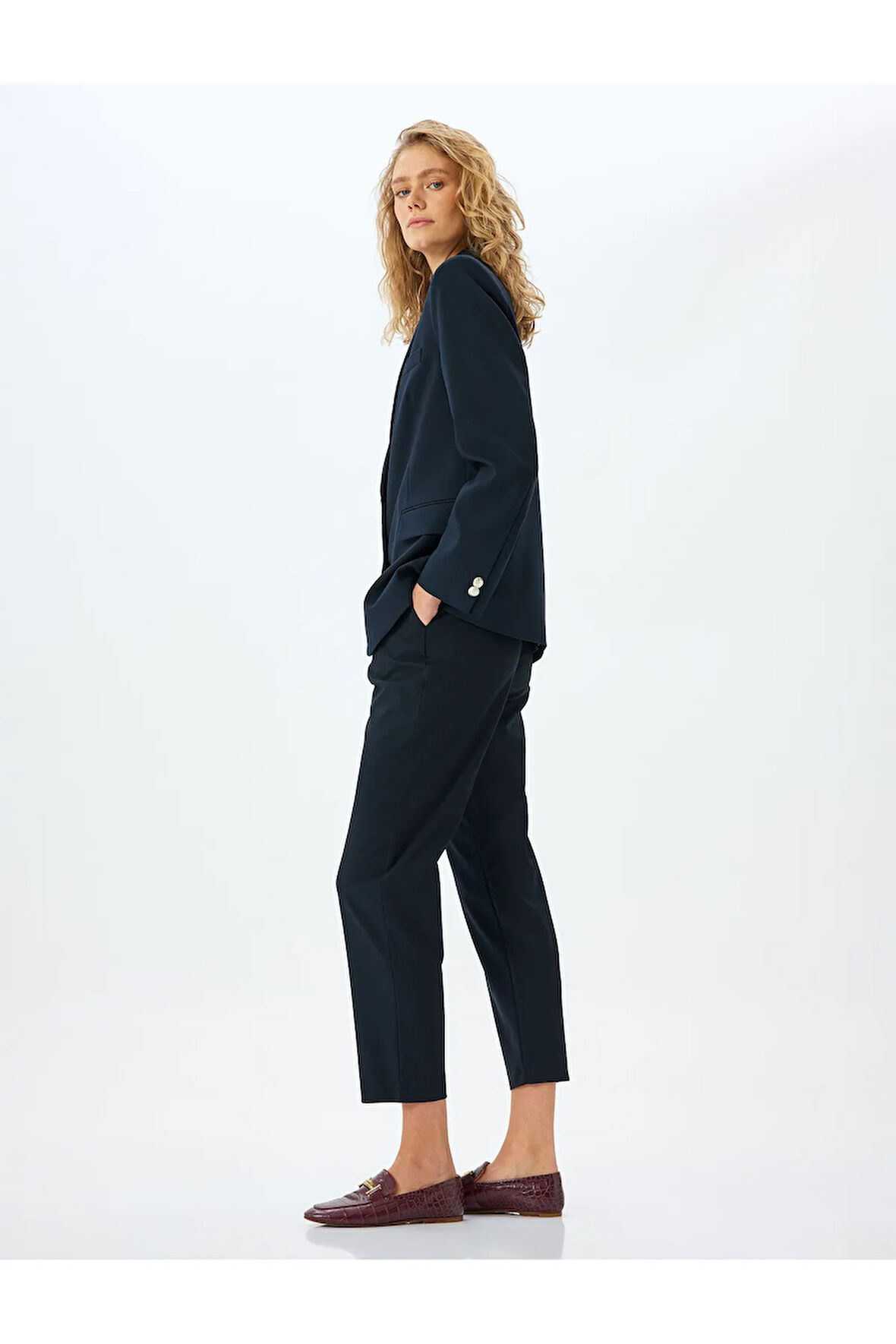 Koton Kadın / Kız Lacivert Pantolon (Model Kodu: 5Sak40216Pw710 )