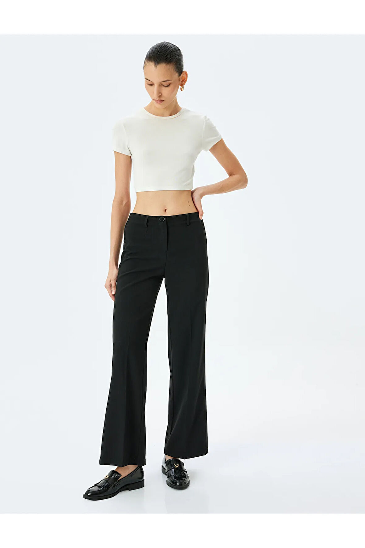 Koton Kadın / Kız Siyah Pantolon (Model Kodu: 5Sak40224Pw999 )