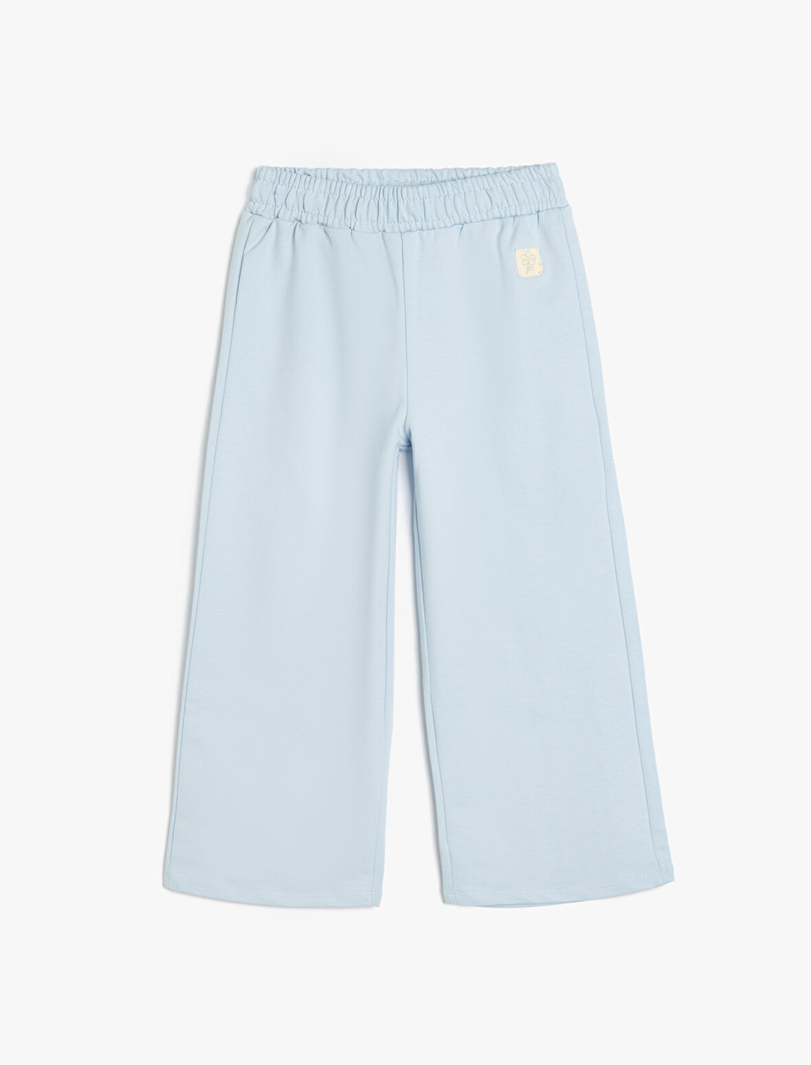 Beli Lastikli Pamuklu Basic Eşofman Altı