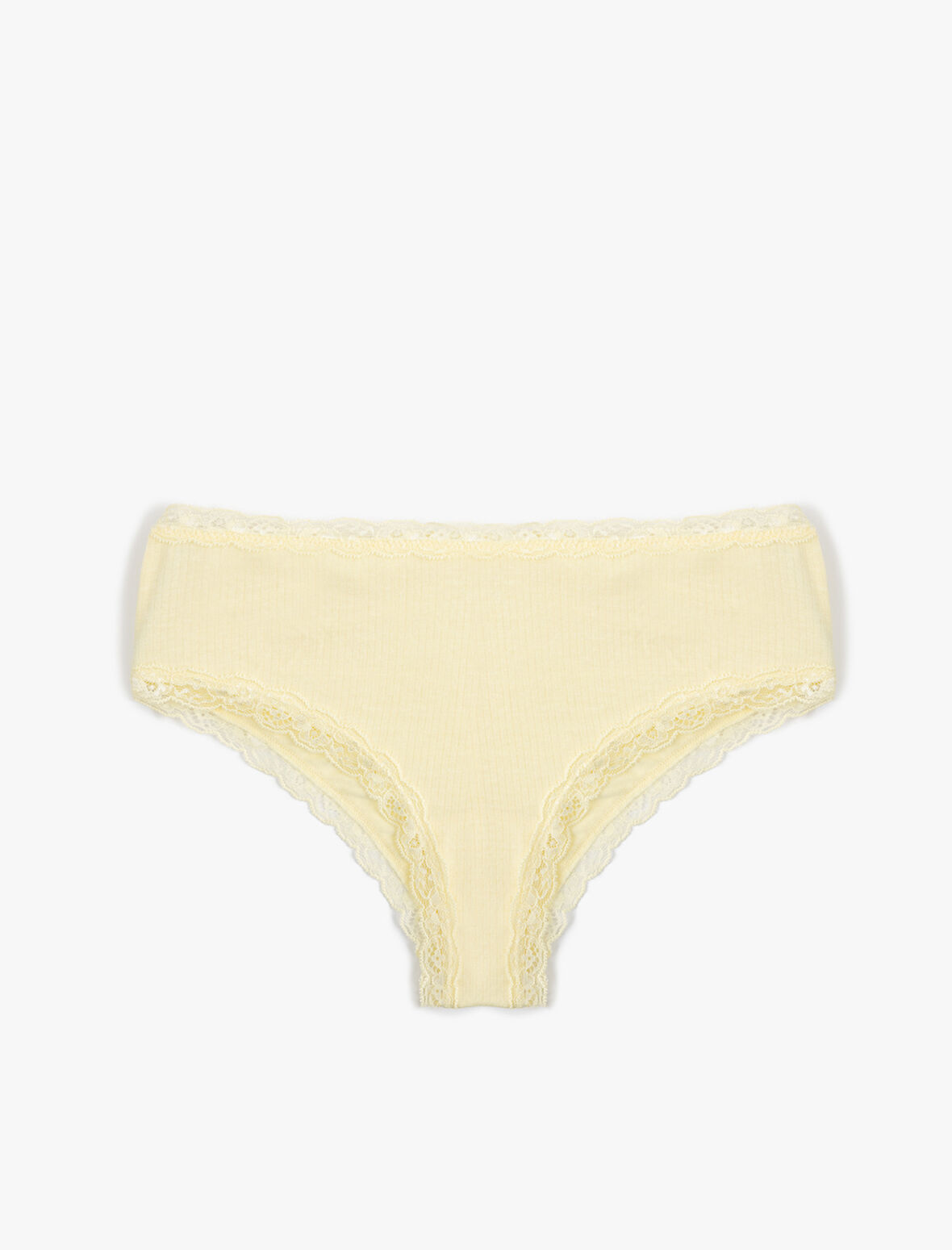 Modal Kumaş Dantelli Brazilian Külot