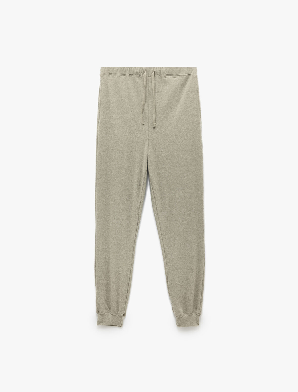 Rahat Kesim Beli Bağlamalı Yumuşak Dokulu Jogger Pijama Altı