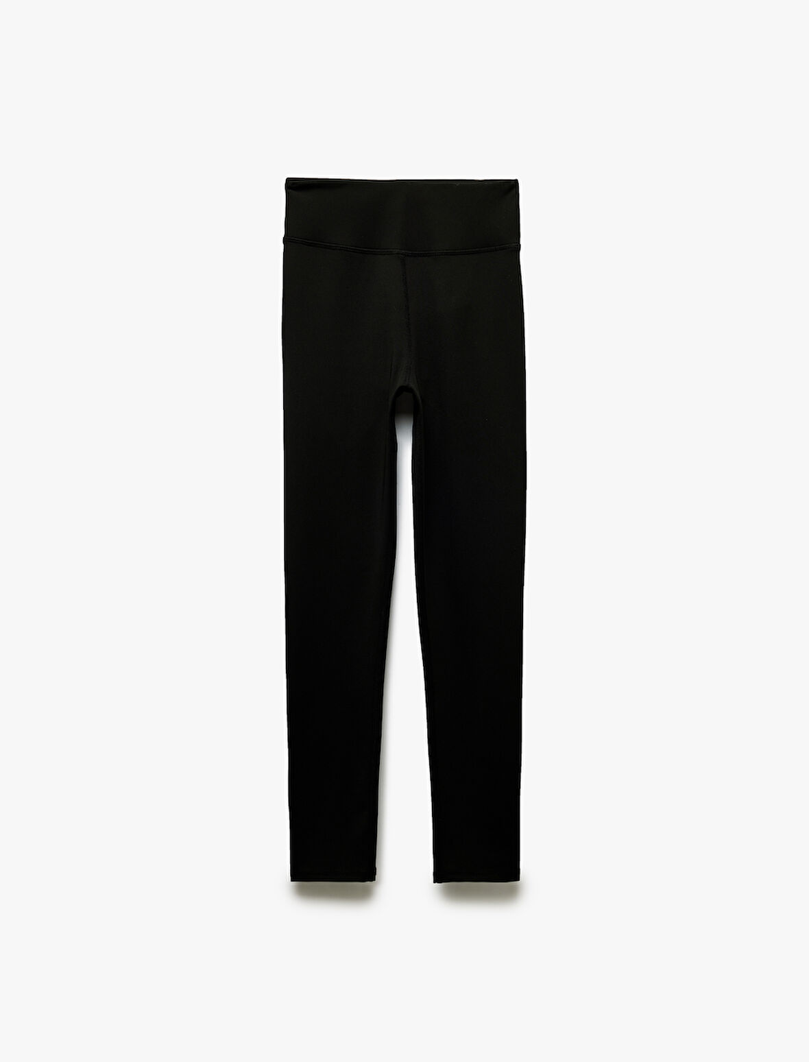Yüksek Bel Slim Fit Dikiş Detaylı Spor Tayt