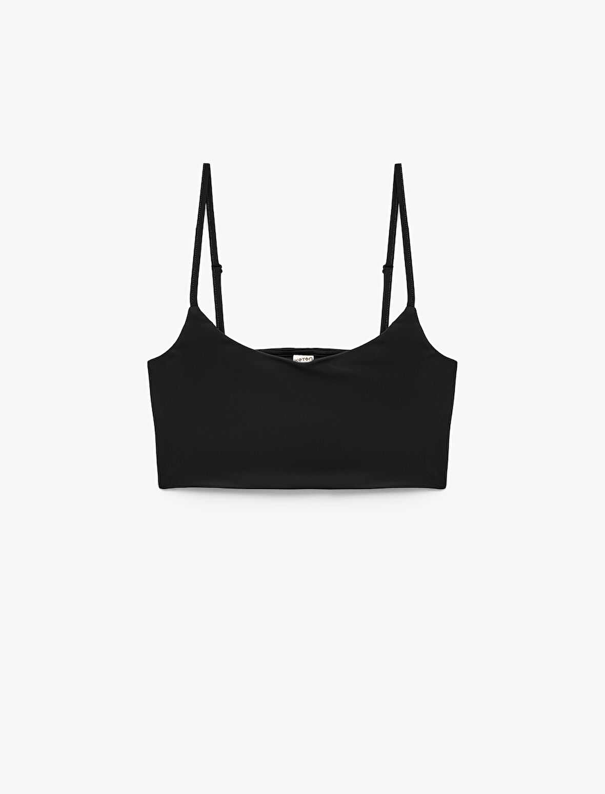 Skinny Dikişsiz İnce Askılı Yarım Atlet