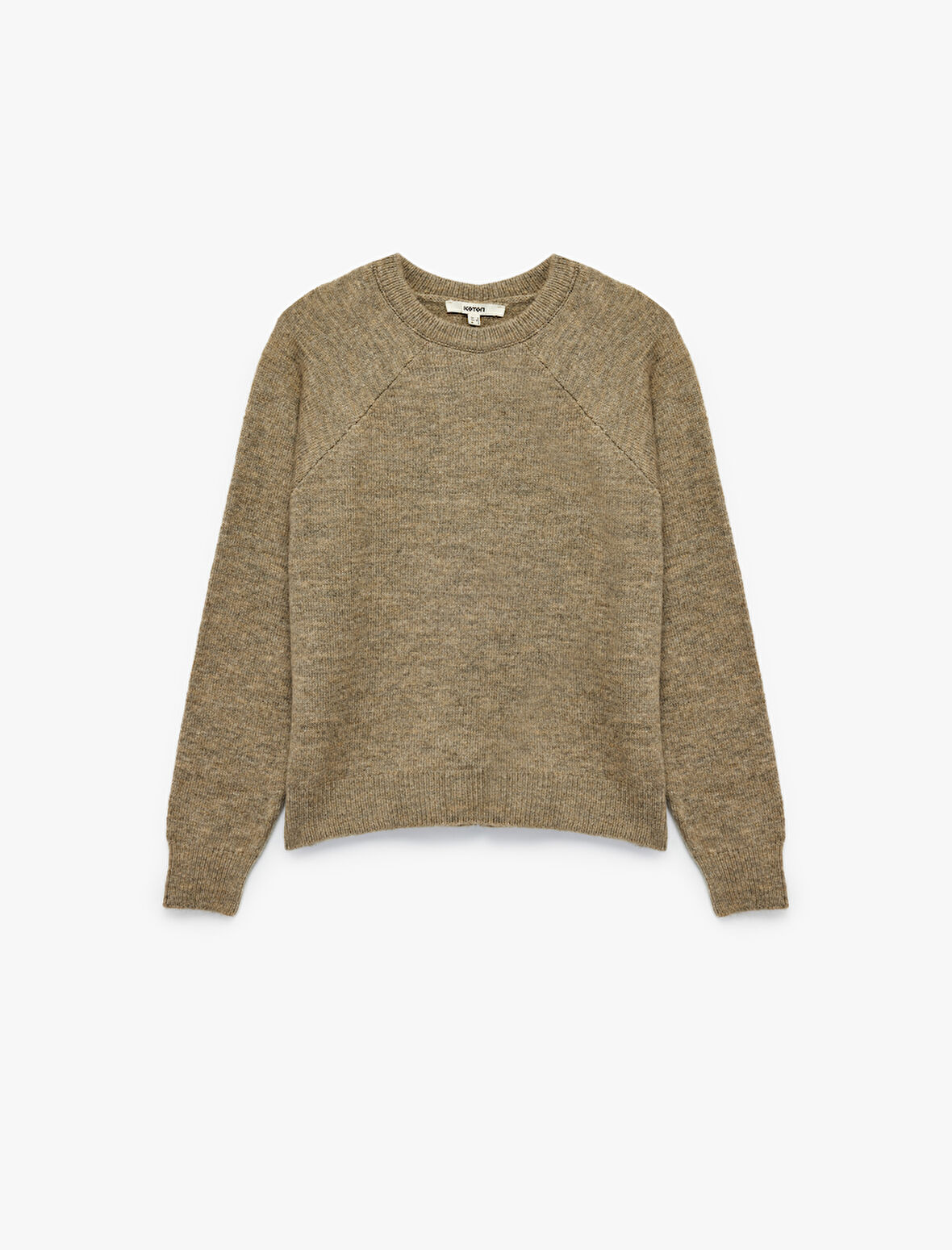 Uzun Kollu Bisiklet Yaka Basic Triko Kazak