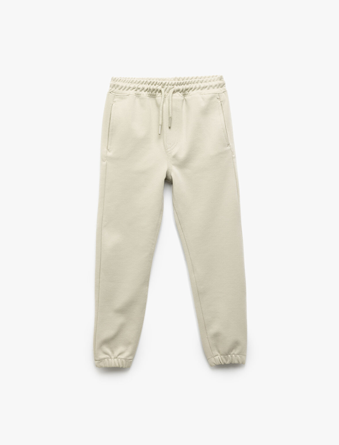 Beli Lastikli Cep Detaylı Basic Jogger Eşofman Altı