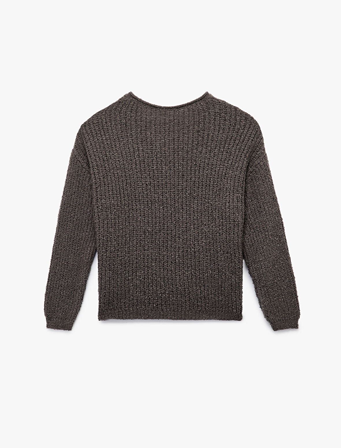 Buklet V Yaka Uzun Kollu Kazak