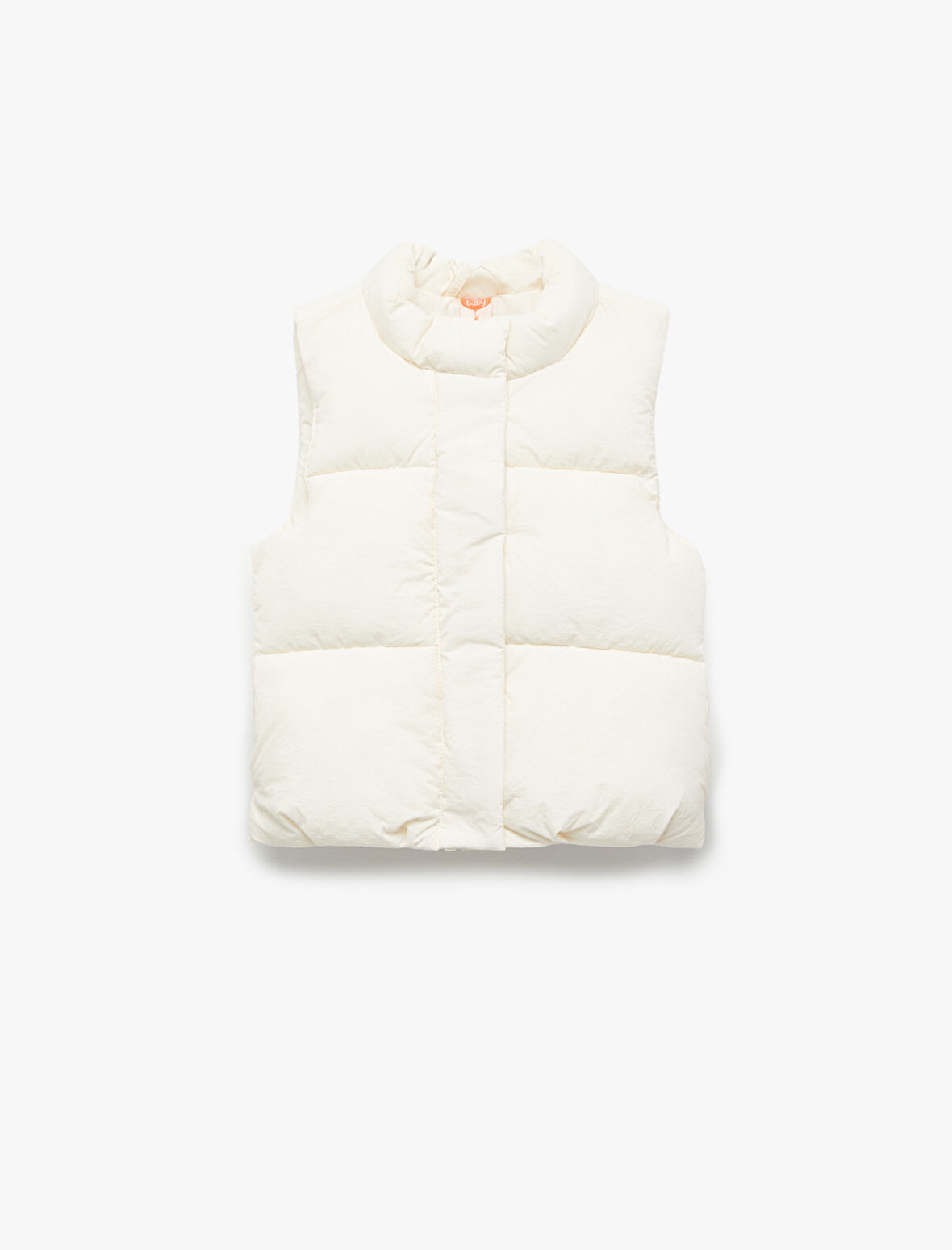 Dik Yaka Kolsuz Çıtçıt Kapamalı Şişme Yelek