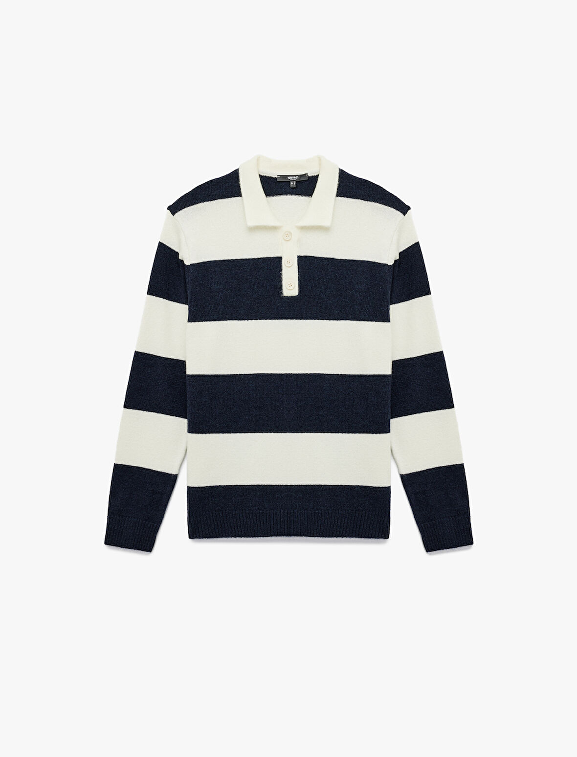 Regular Fit Uzun Kollu Polo Yaka Triko Kazak