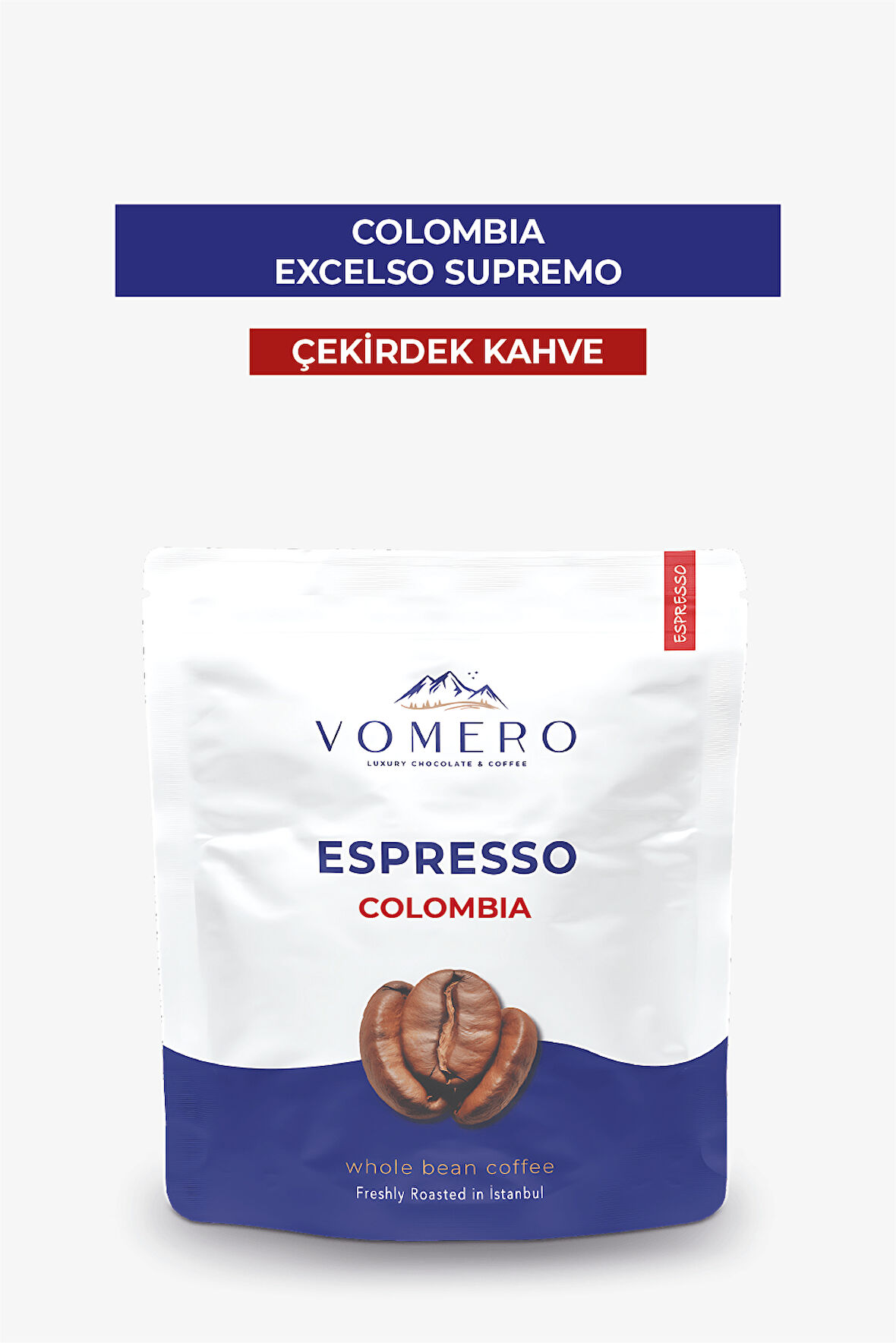 Colombia - Supremo Excelso Yöresel Çekirdek Kahve 250 GR