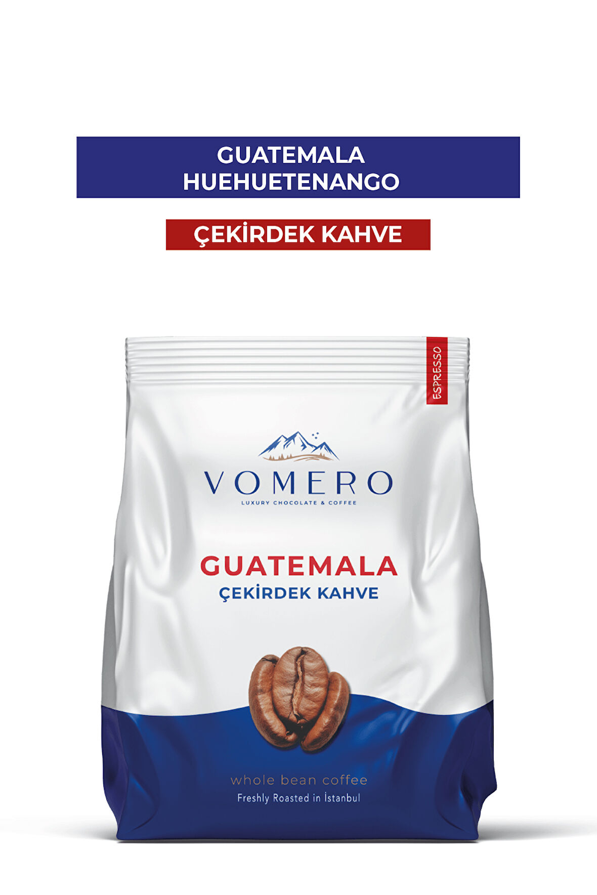 Guatemala - Huehuetenango Yöresel Çekirdek Kahve 1000 Gr