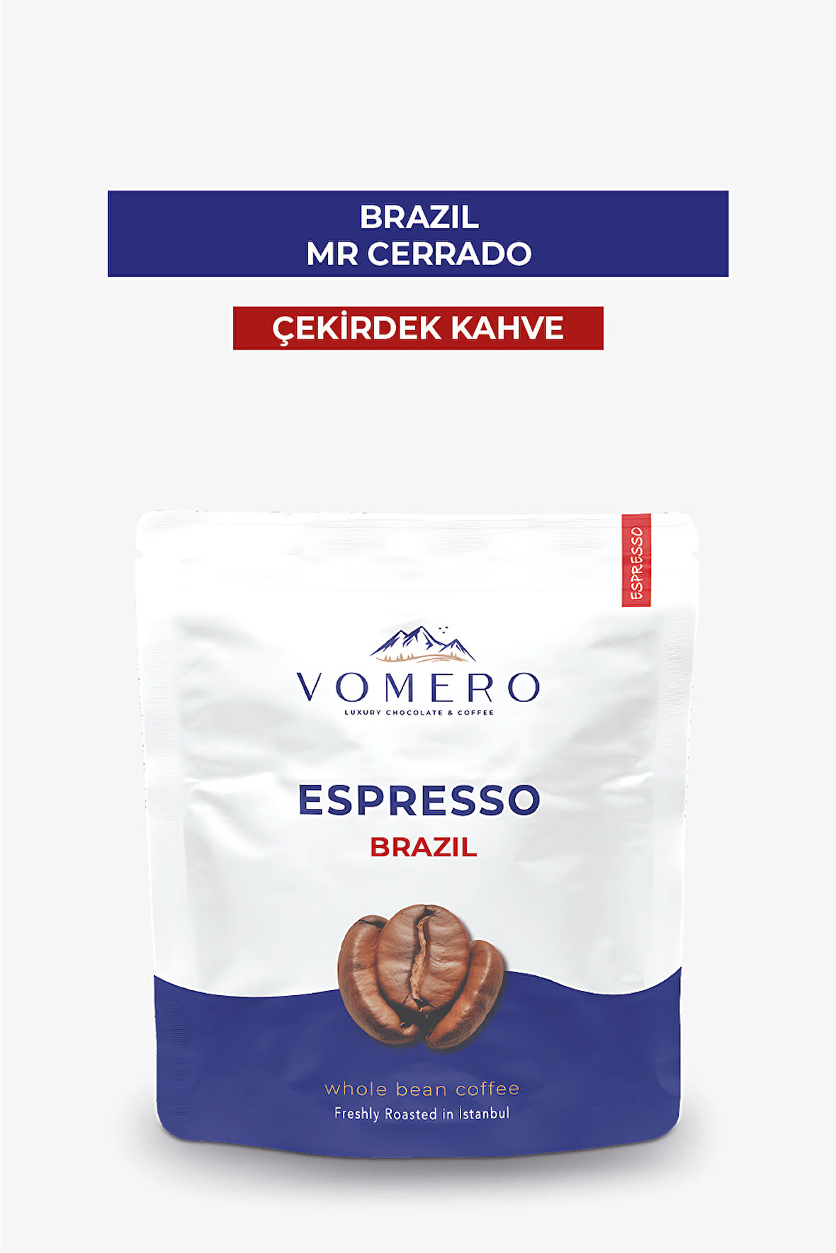 Brazil -  Cerrado Yöresel Çekirdek Kahve 250 Gr