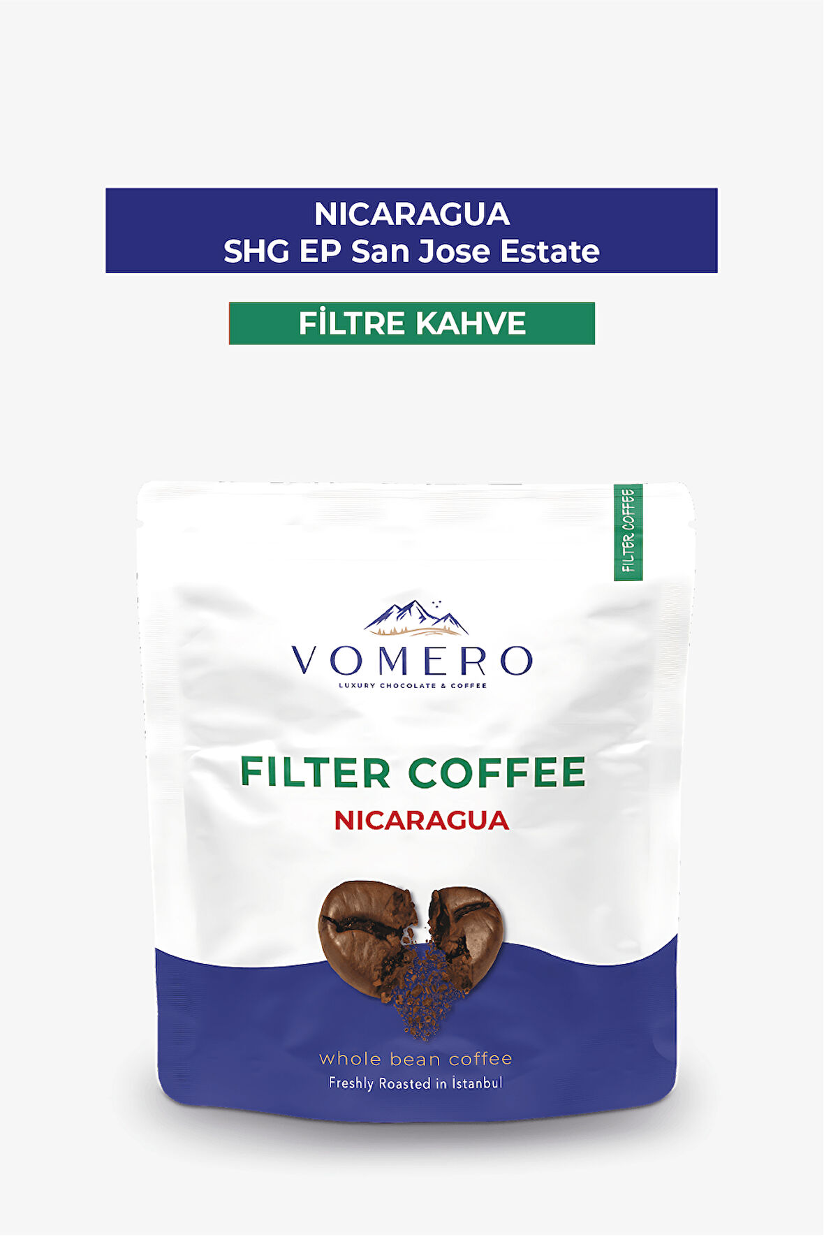 Nicaragua - SHG EP San Jose Estate Filtre Kahve 250 GR