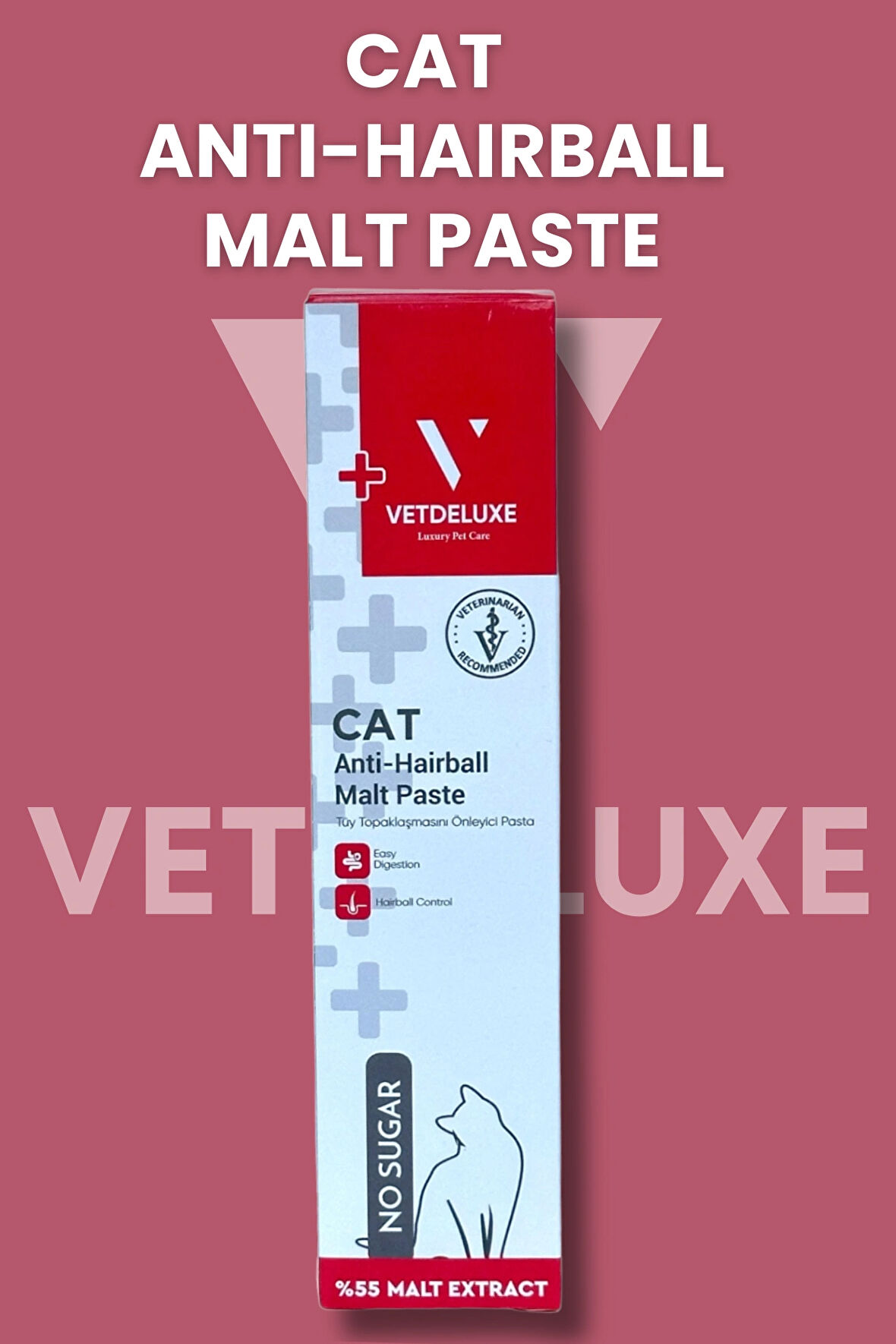 Anti Hairball Adult Cat Malte Paste Tüy Yumağı Önleyici Yetişkin Kedi Malt Macunu 100 Gr