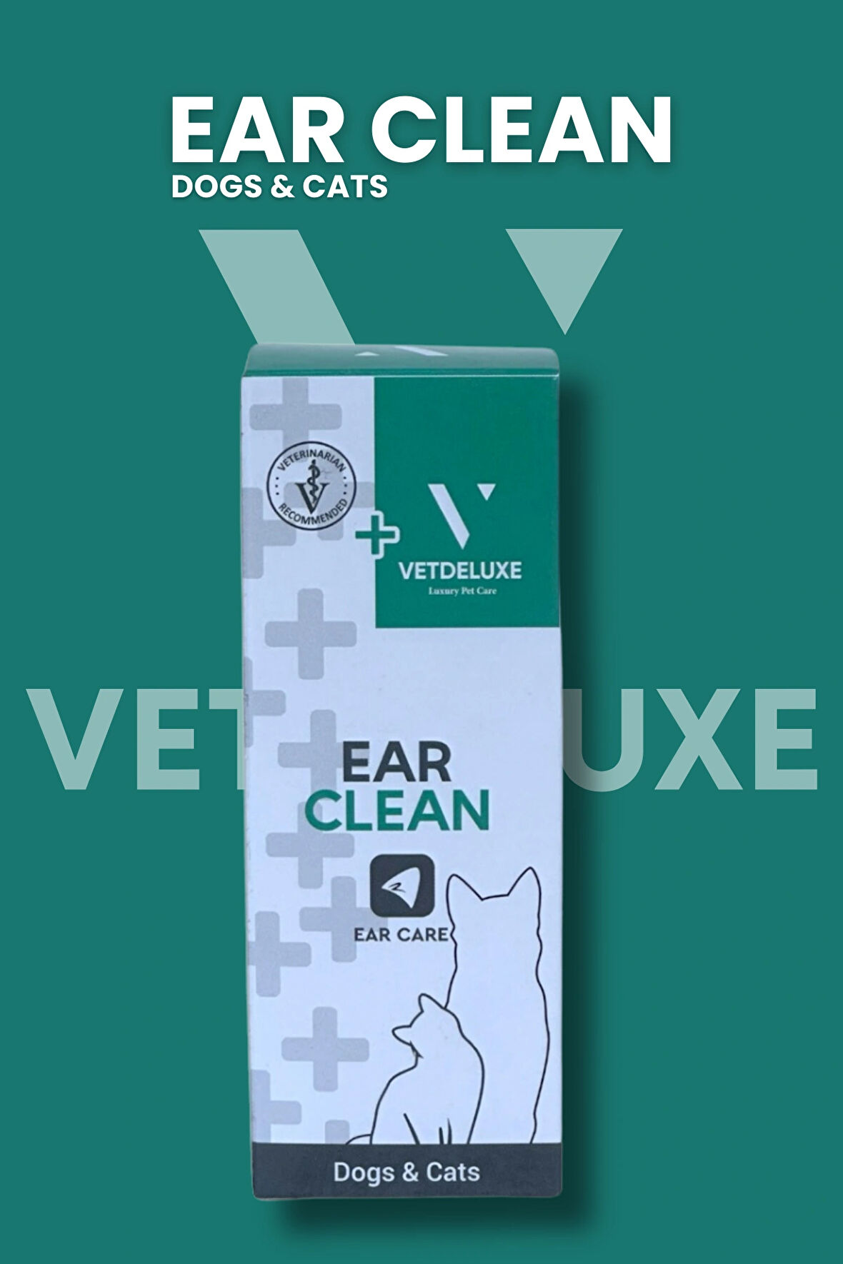 Ear Clean Hijyen Losyon Kediler ve Köpekler İçin Kulak Temizleme ve Bakım Solüsyonu 50 Ml