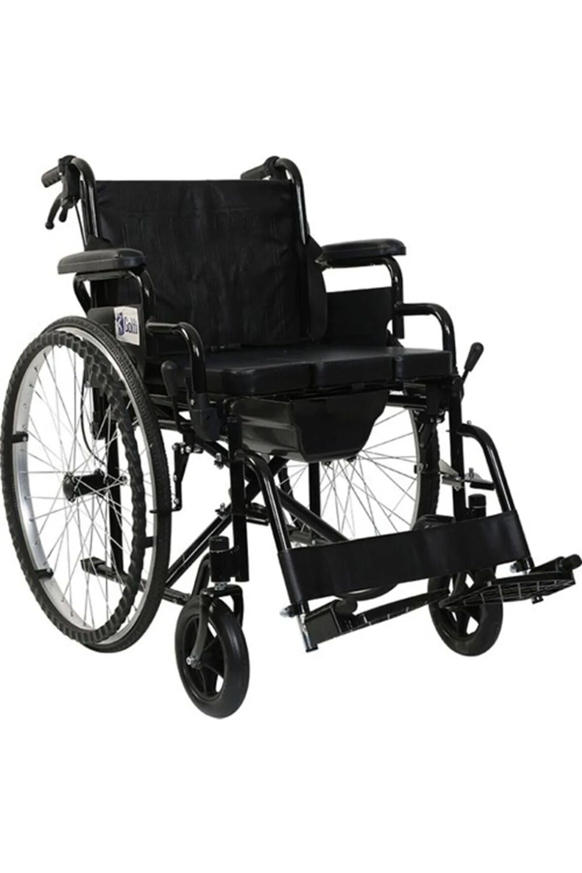 Medikalcim G-120 Klozetli Manuel Tekerlekli Sandalye / Commode Manual Wheelchair