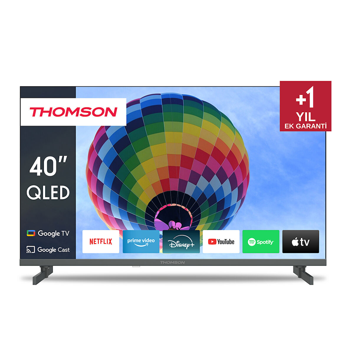Thomson 40QG4S14 UHD 40" 100 Ekran Uydu Alıcılı Google Smart Qled TV