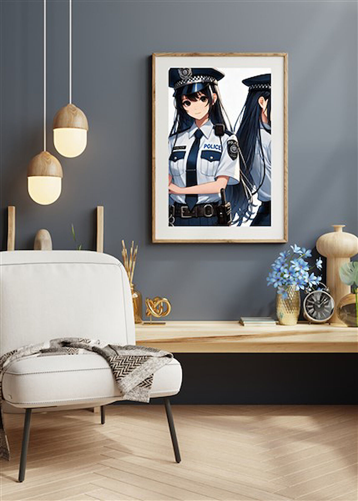 Tİ-PLAY ZAKA ANİME SERİES ISALYN AS21 35X50 CM ÇERÇEVESİZ KARTON POSTER UV BASKI