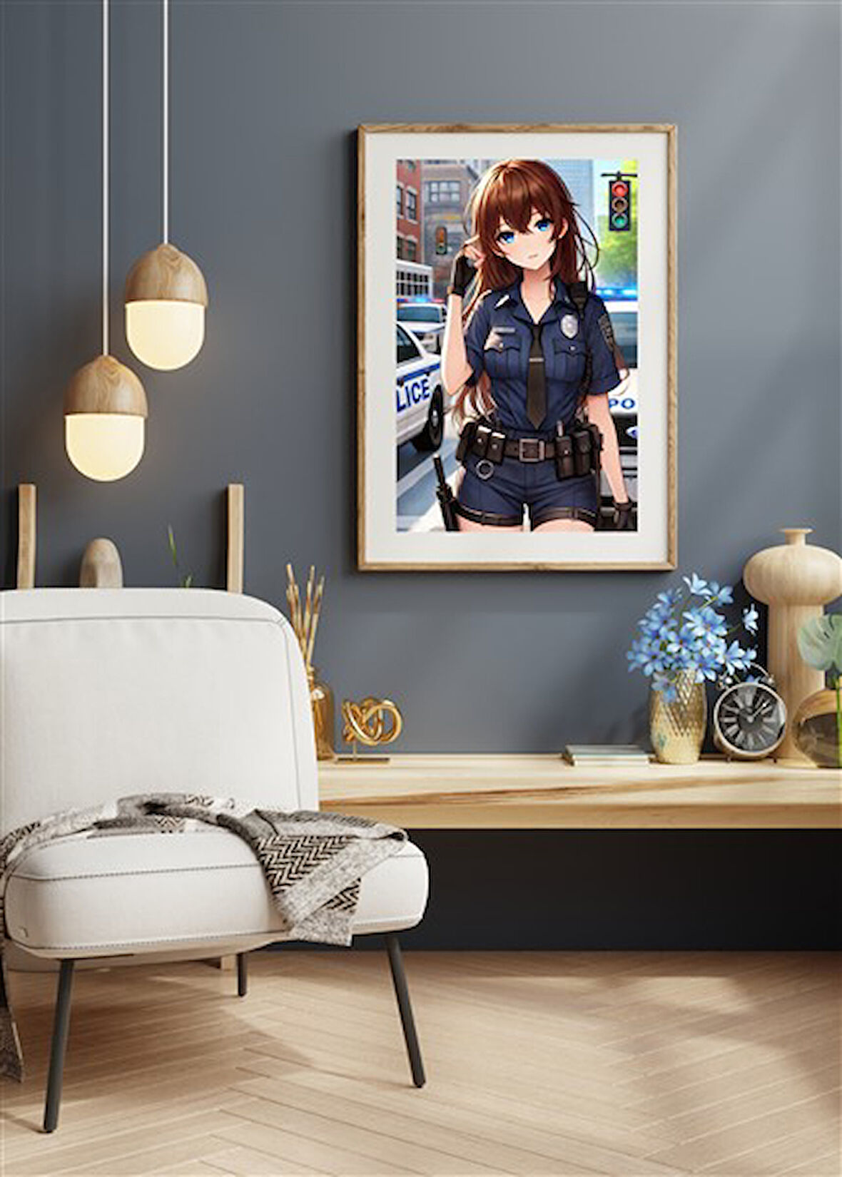 Tİ-PLAY ZAKA ANİME SERİES FİORİNA AS29 35X50 CM ÇERÇEVESİZ KARTON POSTER UV BASKI