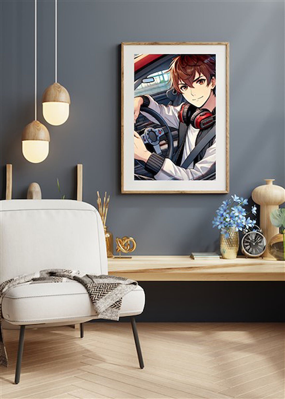 Tİ-PLAY ZAKA ANİME SERİES VELARİON AS70 35X50 CM ÇERÇEVESİZ KARTON POSTER UV BASKI