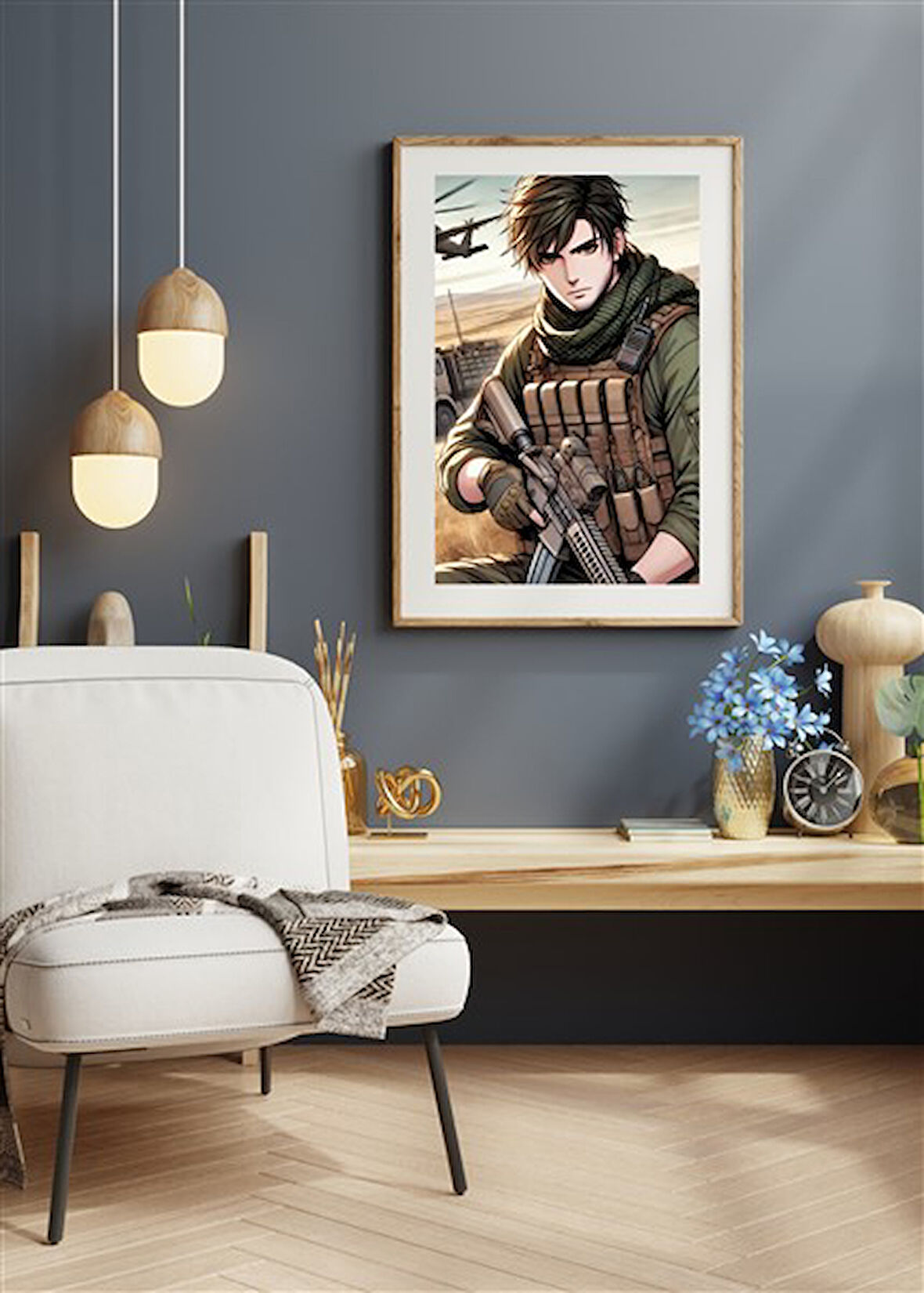 Tİ-PLAY ZAKA ANİME SERİES CALYX AS84 35X50 CM ÇERÇEVESİZ KARTON POSTER UV BASKI