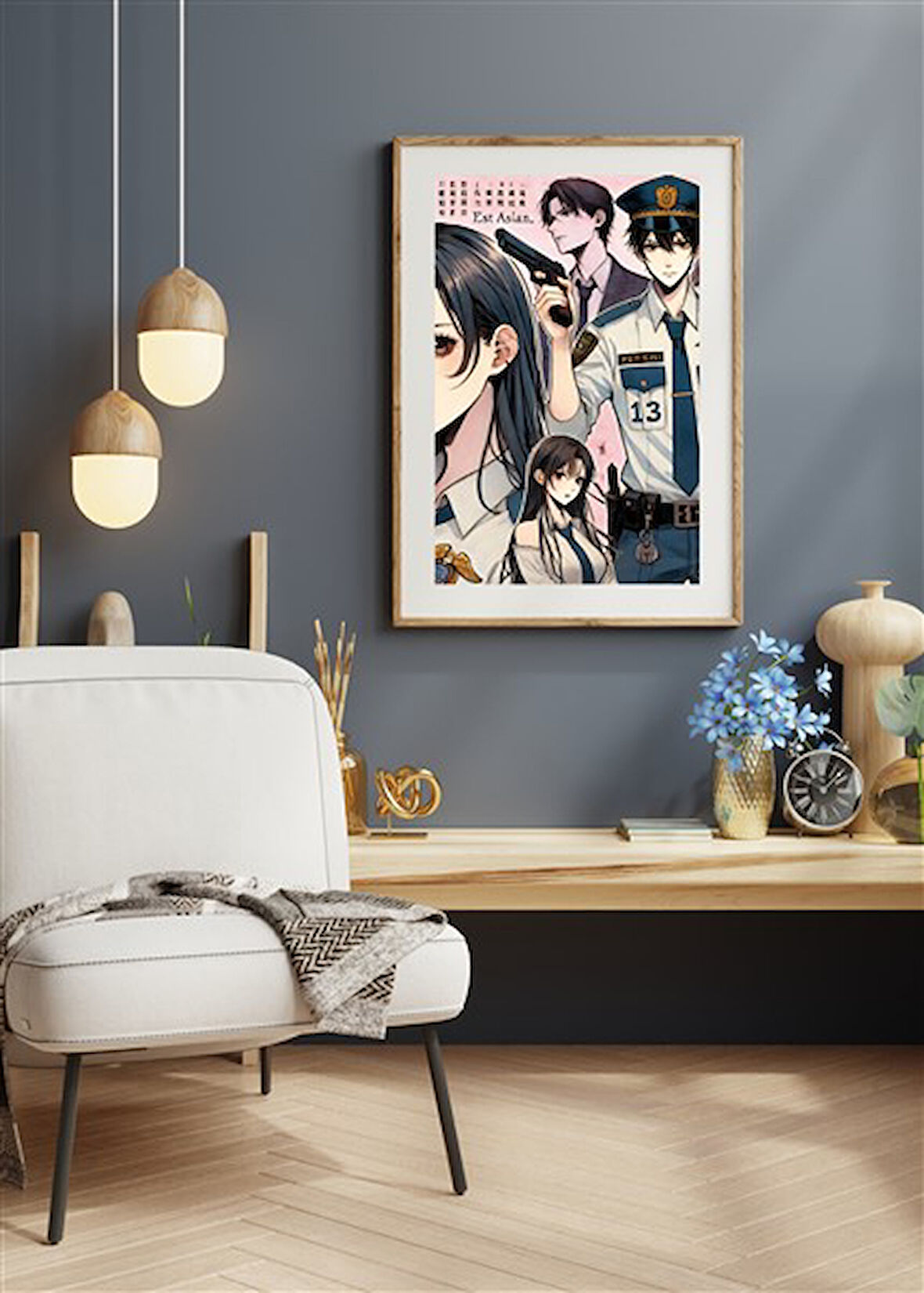 Tİ-PLAY ZAKA ANİME SERİES CALARİS AS186 35X50 CM ÇERÇEVESİZ KARTON POSTER UV BASKI