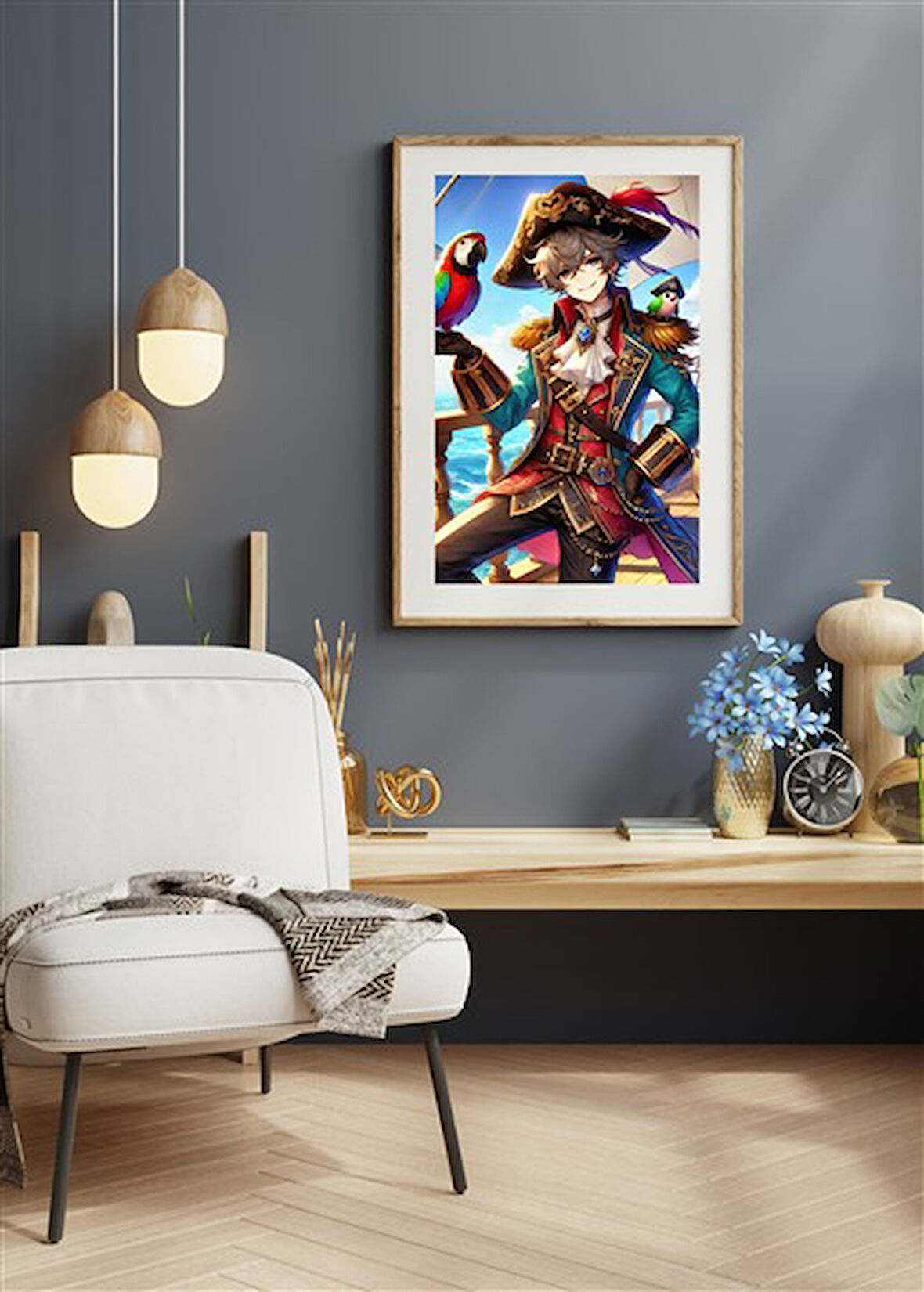 Tİ-PLAY ZAKA ANİME SERİES FENVALİS AS204 35X50 CM ÇERÇEVESİZ KARTON POSTER UV BASKI