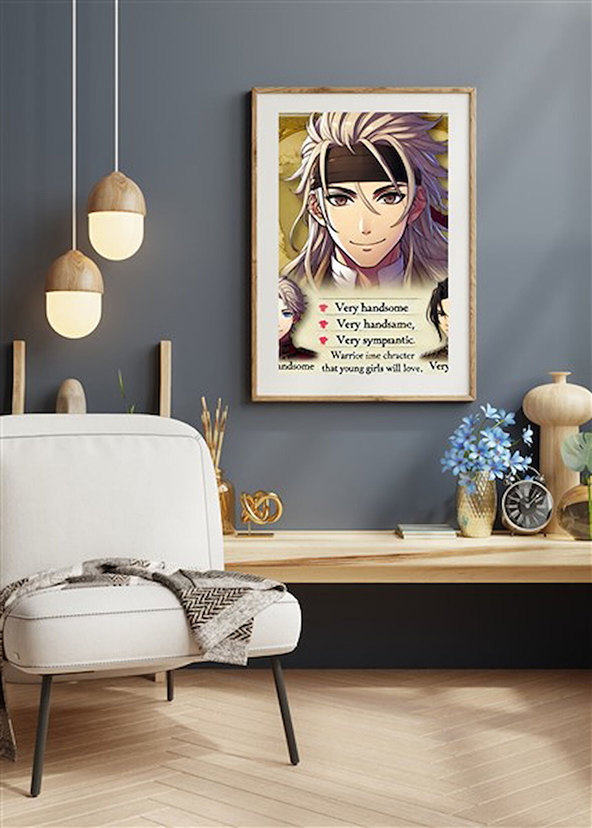 Tİ-PLAY ZAKA ANİME SERİES KAEL AS263 35X50 CM ÇERÇEVESİZ KARTON POSTER UV BASKI