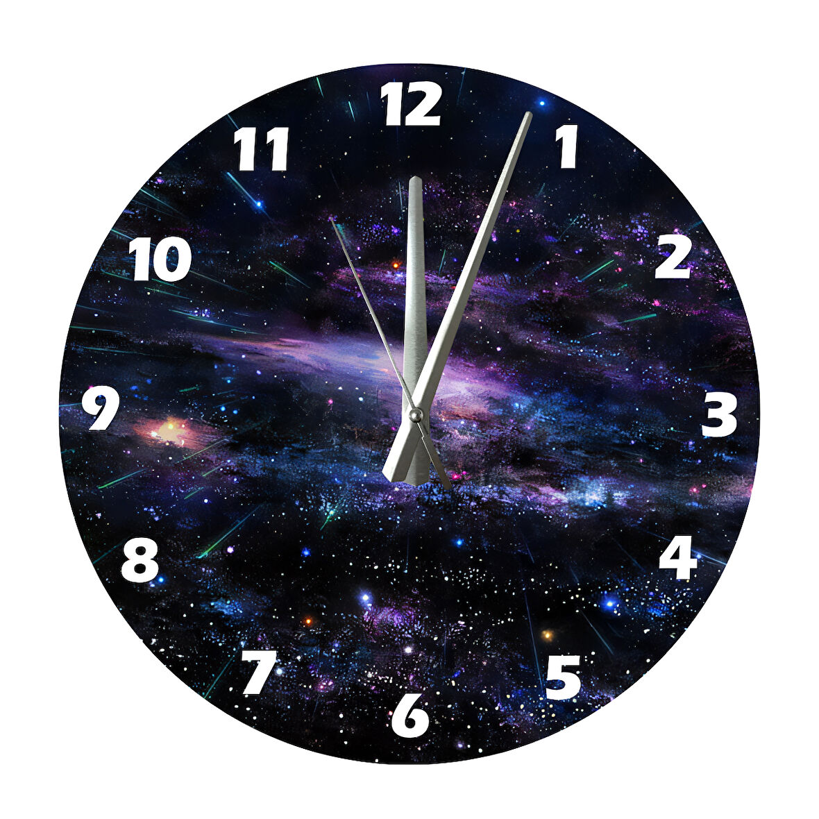 Tİ-PLAY DERİN EVREN 30X30CM AKRİLİK DEKORATİF MODERN DUVAR SAATİ