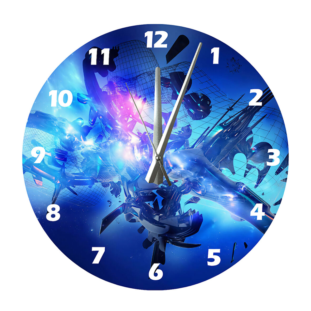 Tİ-PLAY İSTİLA 30X30CM AKRİLİK DEKORATİF MODERN DUVAR SAATİ