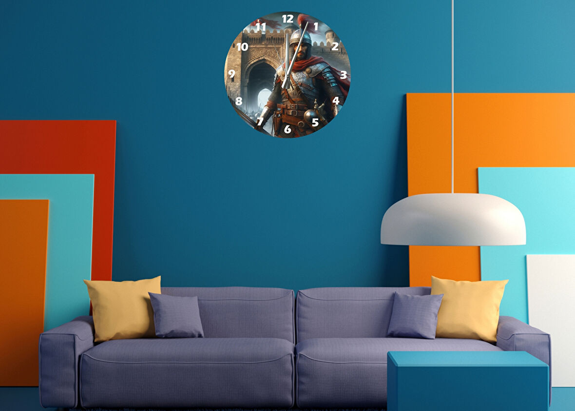 Tİ-PLAY SANCAK UĞRUNA 30X30CM AKRİLİK DEKORATİF MODERN DUVAR SAATİ