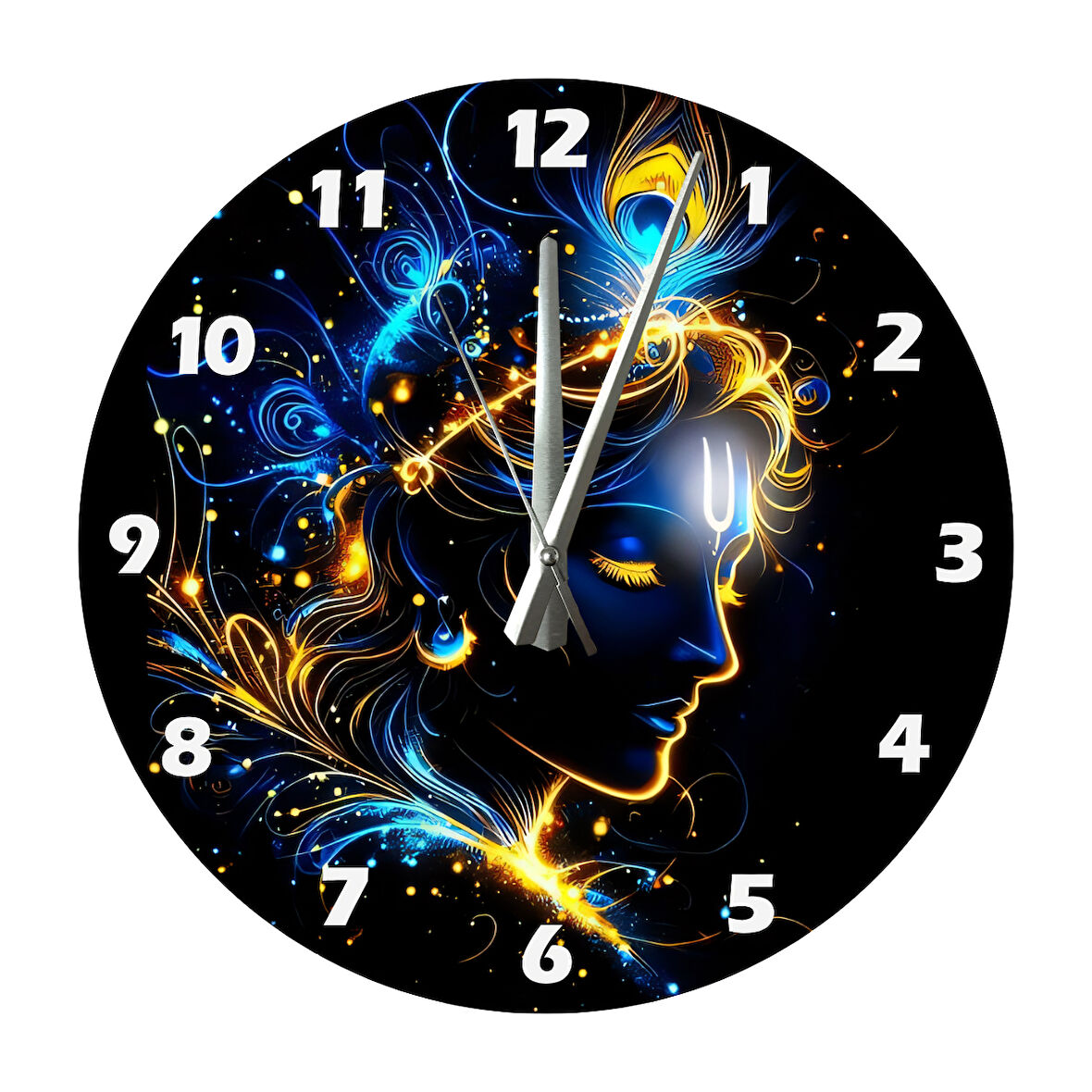 Tİ-PLAY RENKLİ HAYAT 30X30CM AKRİLİK DEKORATİF MODERN DUVAR SAATİ