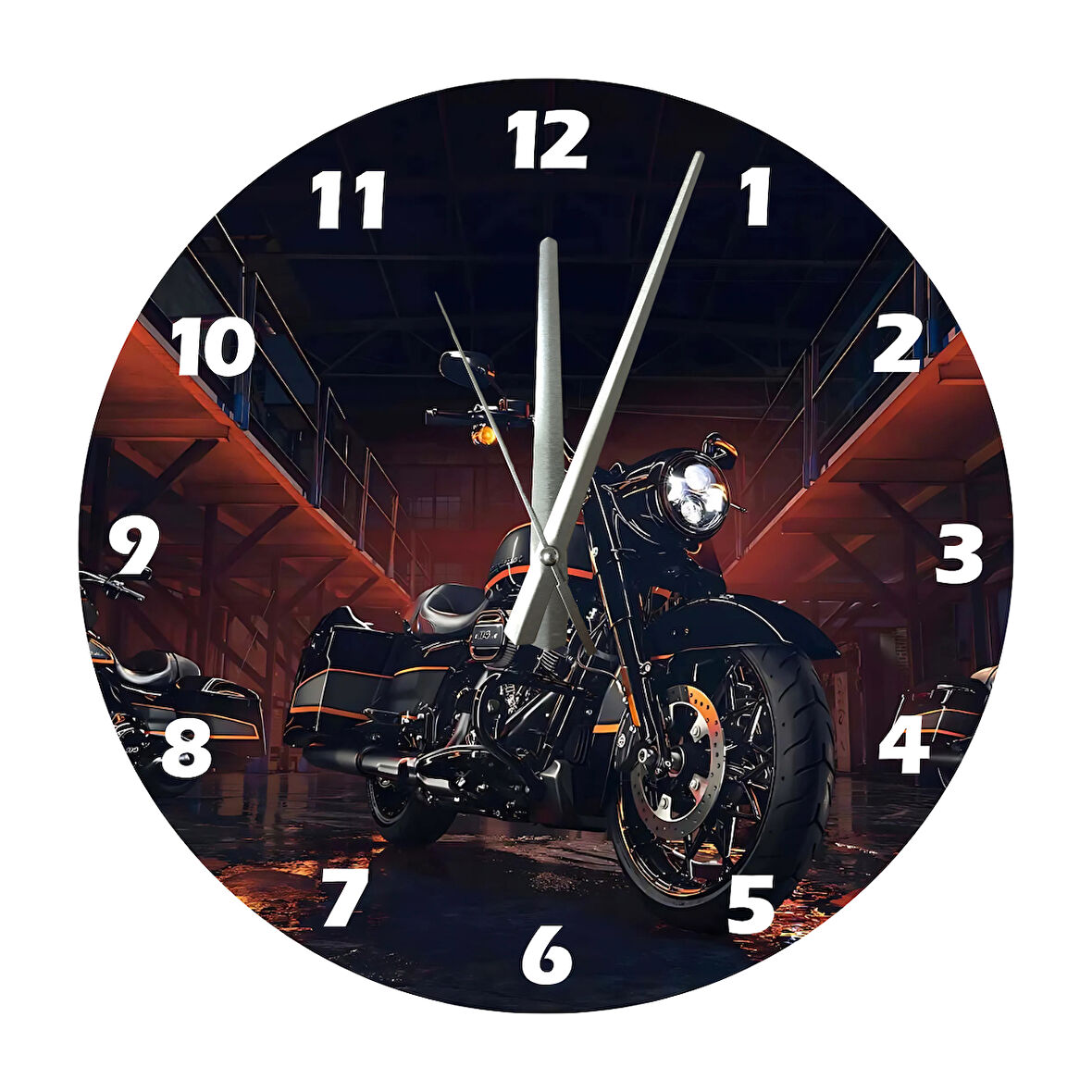 Tİ-PLAY HIZI SEVMEK 30X30CM AKRİLİK DEKORATİF MODERN DUVAR SAATİ