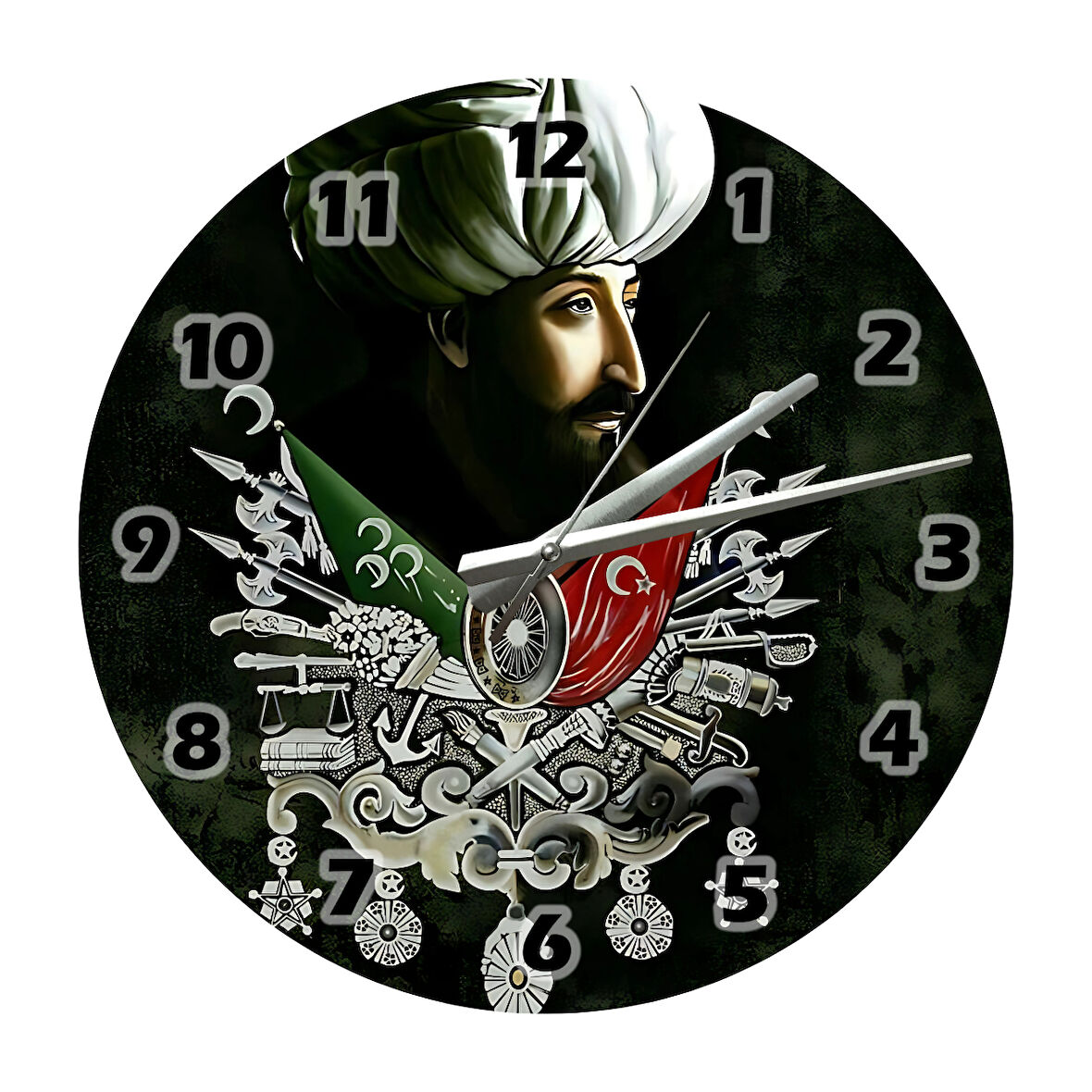 Tİ-PLAY FATİH 30X30CM AKRİLİK DEKORATİF MODERN DUVAR SAATİ
