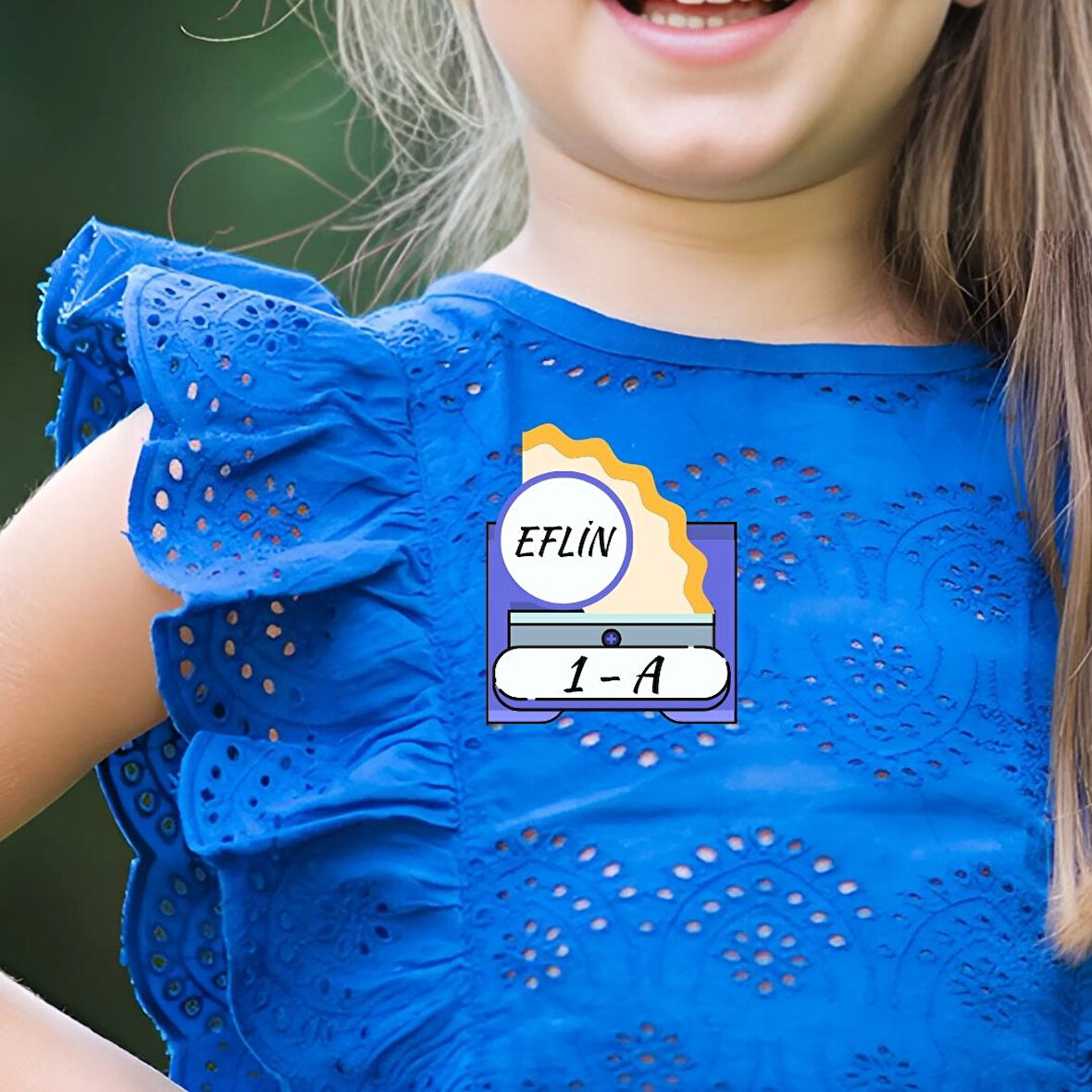 ÖĞRENCİ YAKA VE DOLAP İSİM KARTLARI  MB1 40'lı Paket