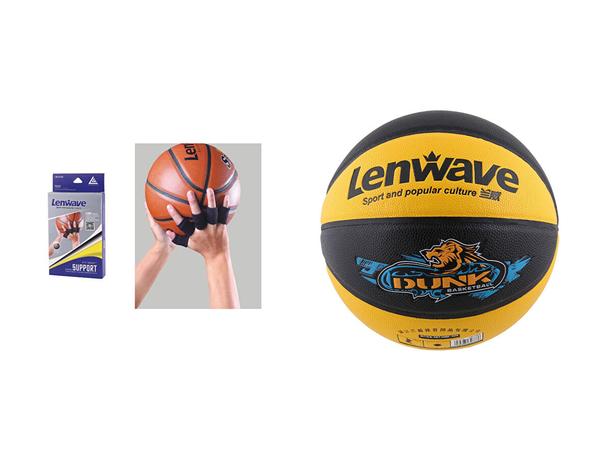 LENWAVE LW-0778-1 PARMAKLIK HEDİYELİ BASKETBOL TOPU