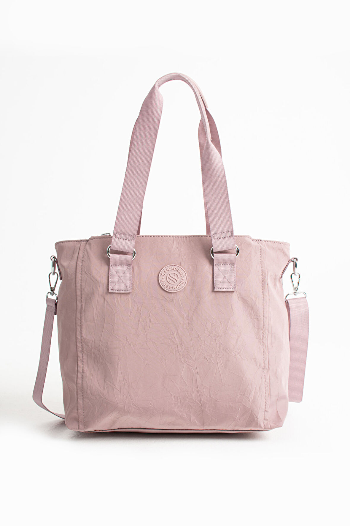 Kadın 4 Gözlü Suya Dayanıklı Paraşüt Kumaş Ayarlanabilir Çapraz Askılı El Ve Omuz Çantası