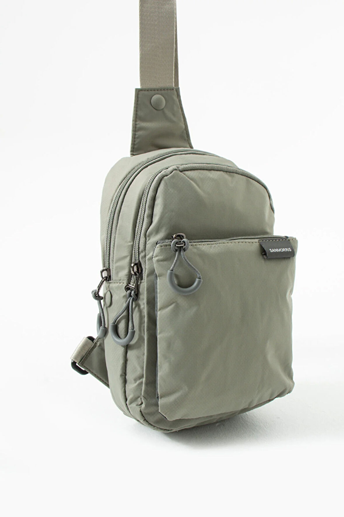 Unisex Paraşüt Kumaş Suya Dayanıklı 4 Bölmeli Body Bag