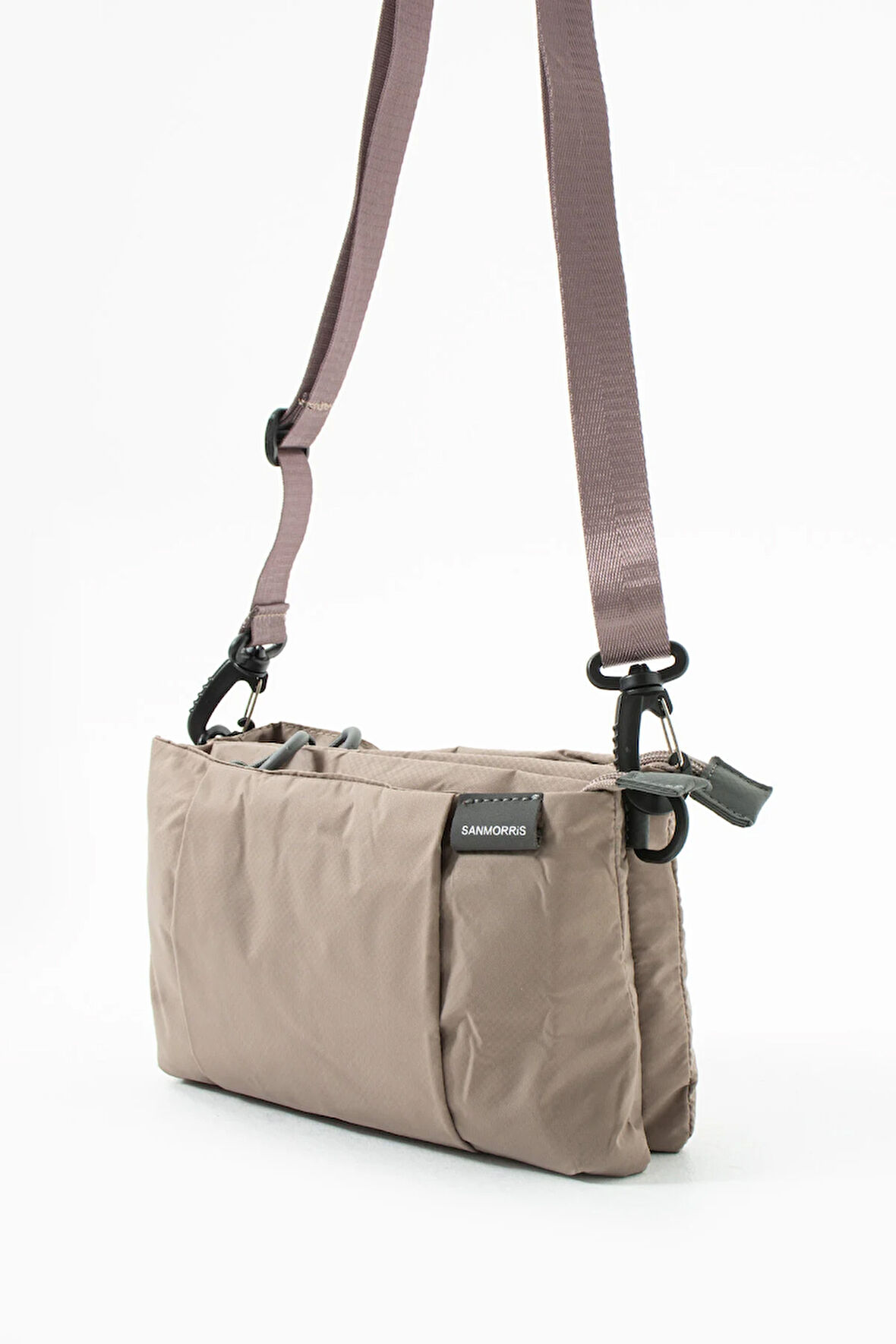 Kadın 4 Bölmeli Paraşüt Kumaş Ayarlanabilir Çapraz Askılı Çanta