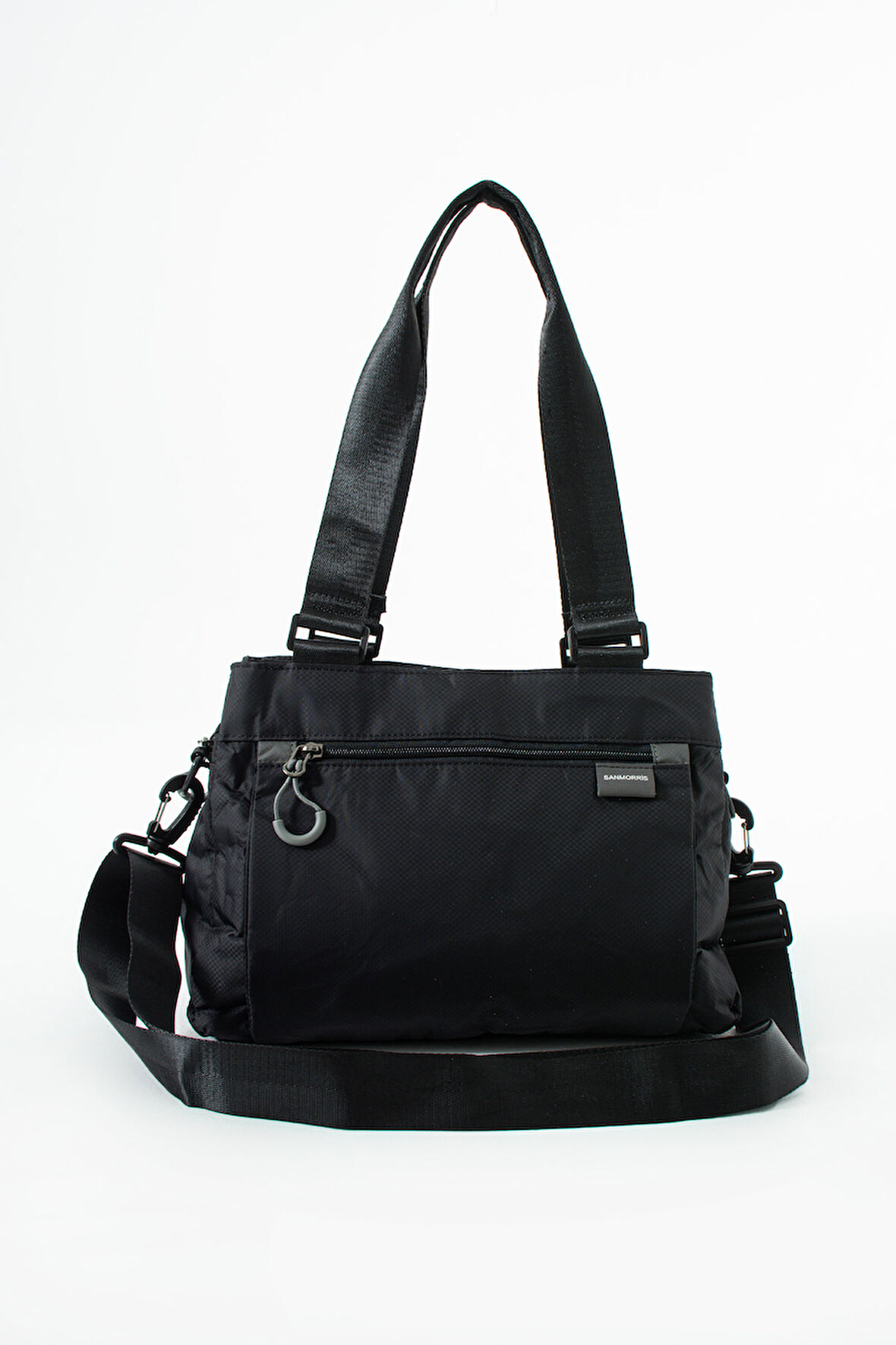 5 Gözlü Desenli Paraşüt Kumaş Ayarlanabilir Çapraz Askılı El Ve Omuz Çantası